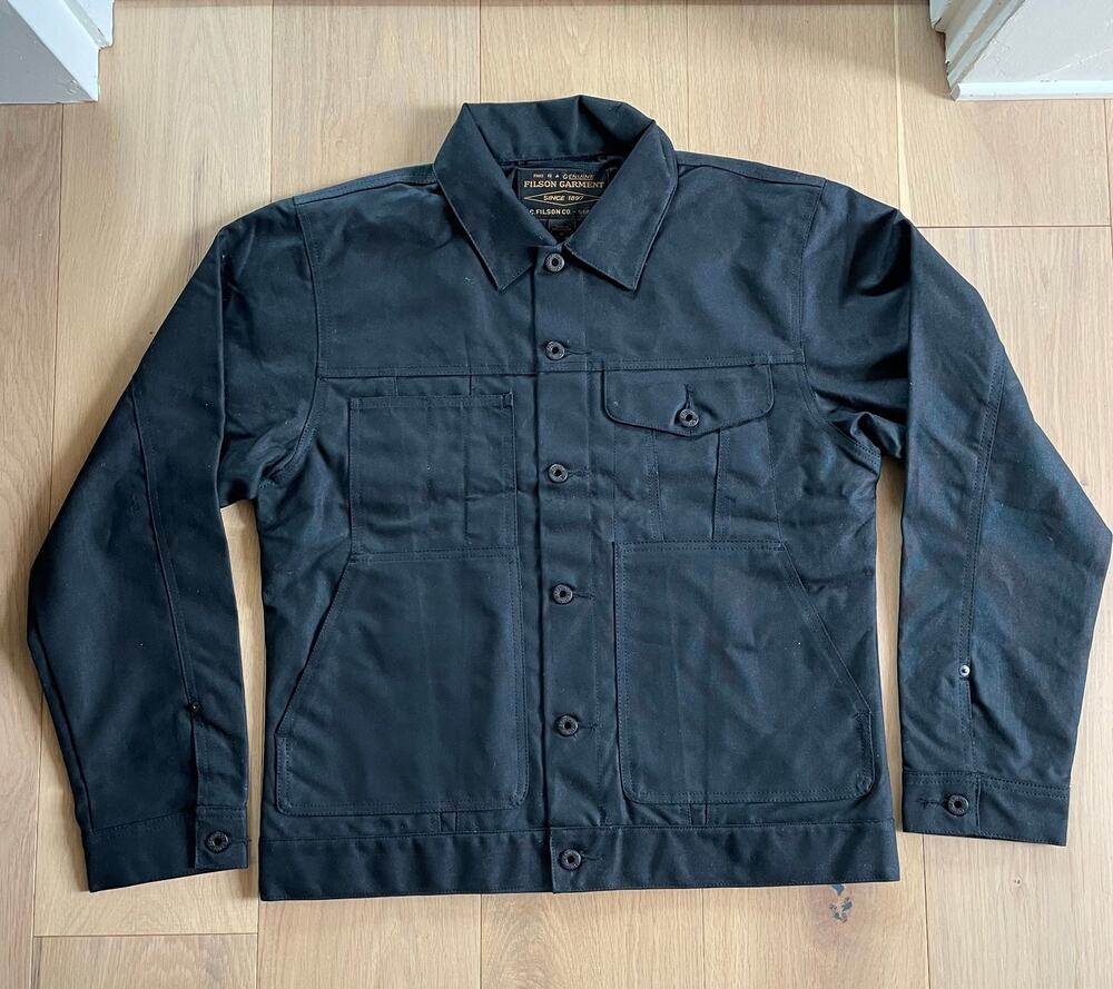 Filson Tin Cloth Short Lined Cruiser Jacket M